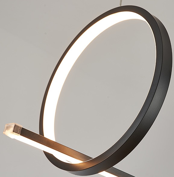 Светильник DZN1-5264 ЧЁРНЫЙ ` D1100*250/H1200/4/LED/48W/4500K