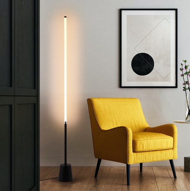 Светильник DZN-5275 BLACK/ЧЕРНЫЙ ` D130/H1400/1/LED/10W/4500K