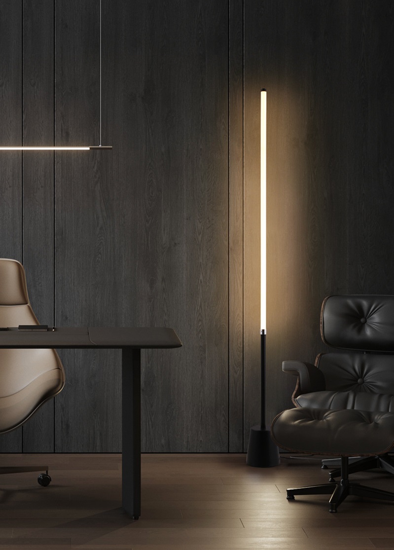 Светильник DZN-5275 BLACK/ЧЕРНЫЙ ` D130/H1400/1/LED/10W/4500K