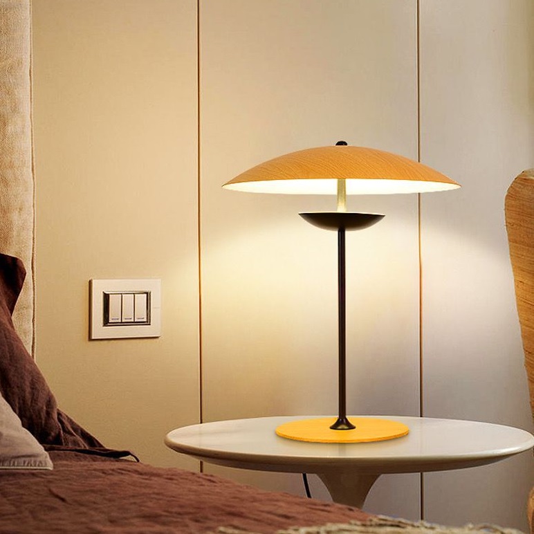 Светильник DZN-8483 WOOD ` D350/H450/1/LED/12W/4000K GINGER прикроватная лампа