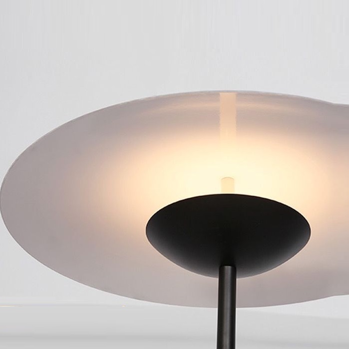 Светильник DZN-8485 ЧЕРНЫЙ ` D350/H450/1/LED/12W/3000K GINGER прикроватная лампа 24-08