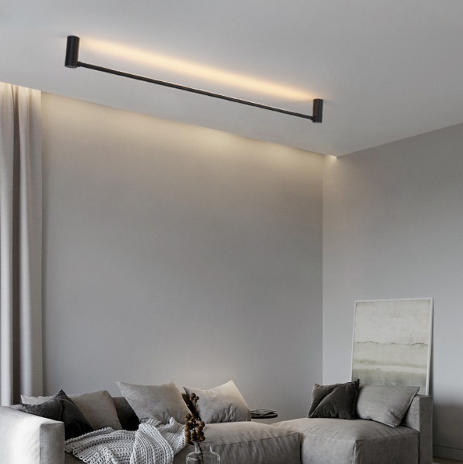 Светильник DZN-8492 ЧЕРНЫЙ ` D1200/H140/1/LED/24W/4000K PARALLEL 23-12