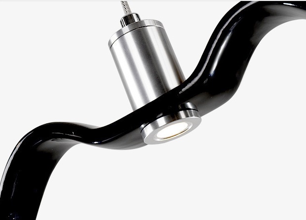 Светильник DZN-10780 ЧЕРНЫЙ / РОМ ` D380/H1200/1/LED/3W BIRD-S