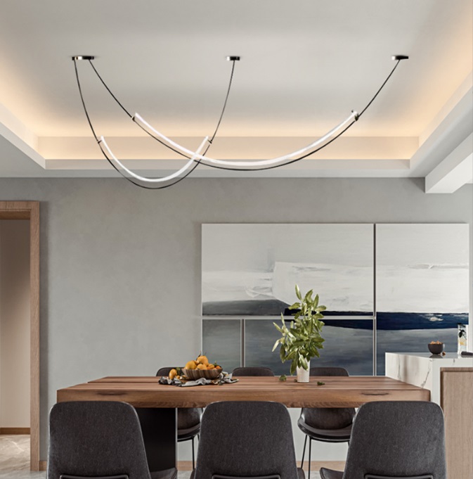 Светильник потолочный DZN-11343 БРОНЗА ` D2000/H700/2/LED/30W/4500K