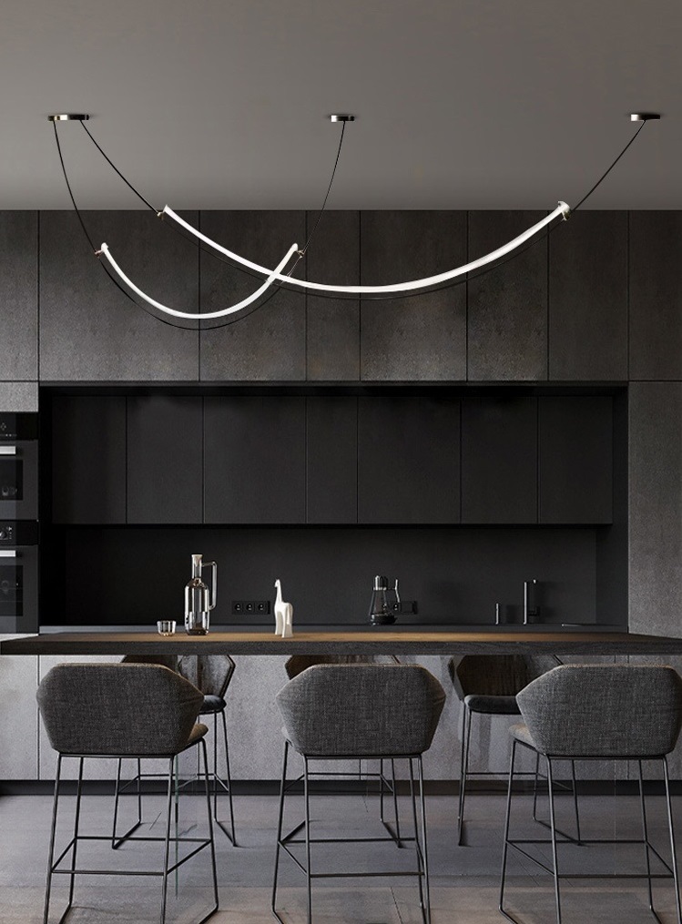 Светильник потолочный DZN-11343 БРОНЗА ` D2000/H700/2/LED/30W/4500K