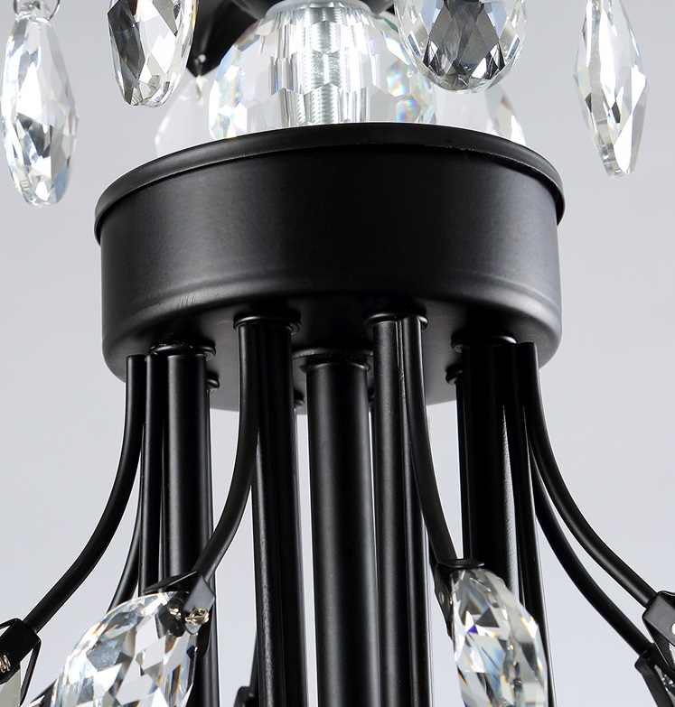 Светильник DZN-13313 ЧЕРНЫЙ ` D950/H650+1000/12/E14/40W RIALTO