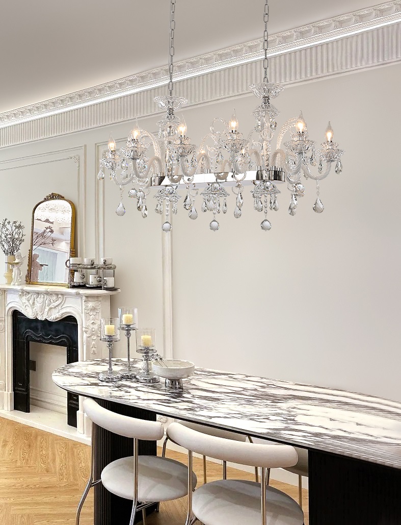 Светильник DZN-13314 БЕЛЫЙ + РОМ ` D1000*600/H580+1000/10/E14/40W RIALITO