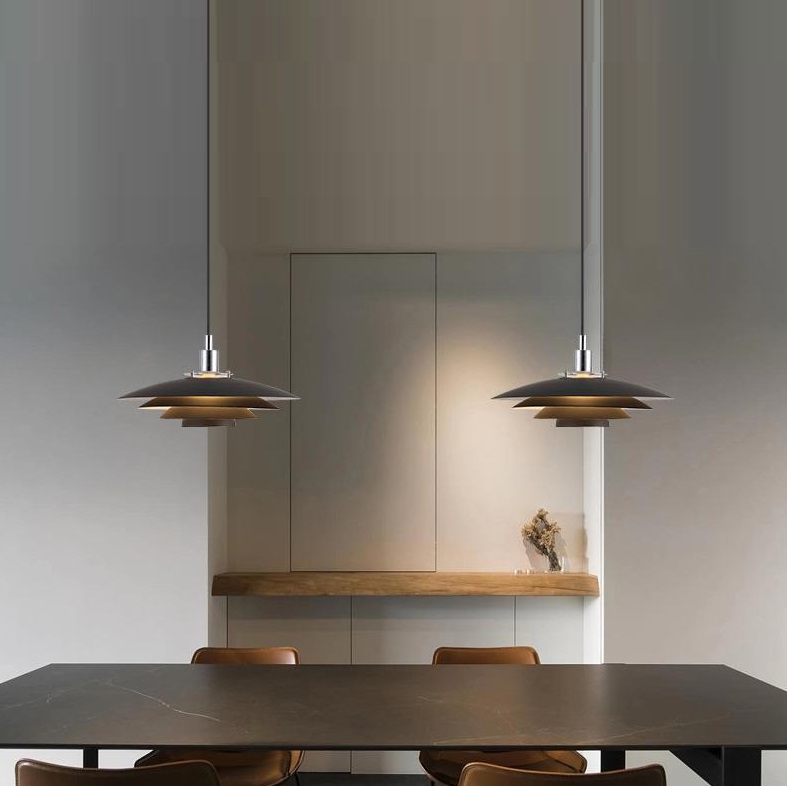 Светильник DZN-13325 ЧЕРНЫЙ ` D380/H1500/1/E27/40W 4LAYER