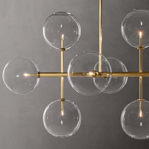 Светильник DZN-5291 БРОНЗА ` D1470*660/H1500/12/G4/20W DIVER