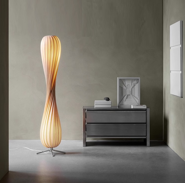 Светильник DZN-8527 РОТАНГ ` D250/H450/1/LED/12W SHUTTER