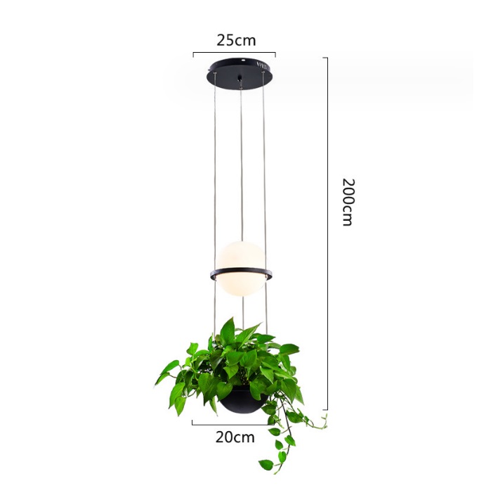 Светильник DZN-8531 ЧЕРНЫЙ ` D200/H2000/1/E14/15W FLORIST