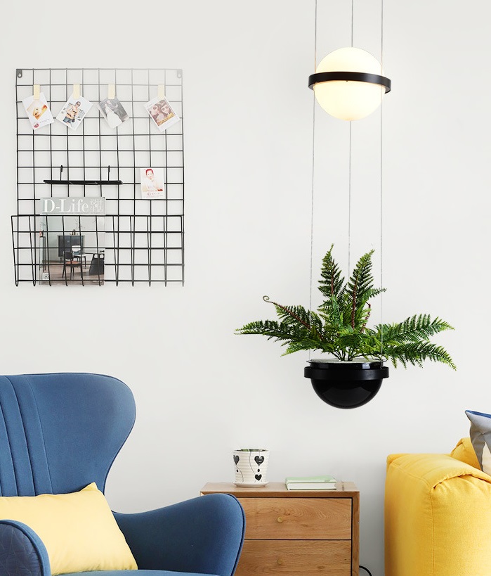 Светильник DZN-8531 ЧЕРНЫЙ ` D200/H2000/1/E14/15W FLORIST