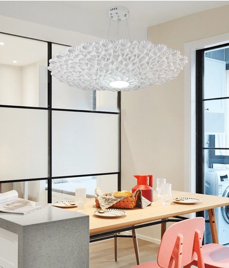 Светильник NOTREDAME DZN-11348 БЕЛЫЙ ` D1000*800/H100/2/LED/30+24W/4000K NOTREDAME by KARMAN