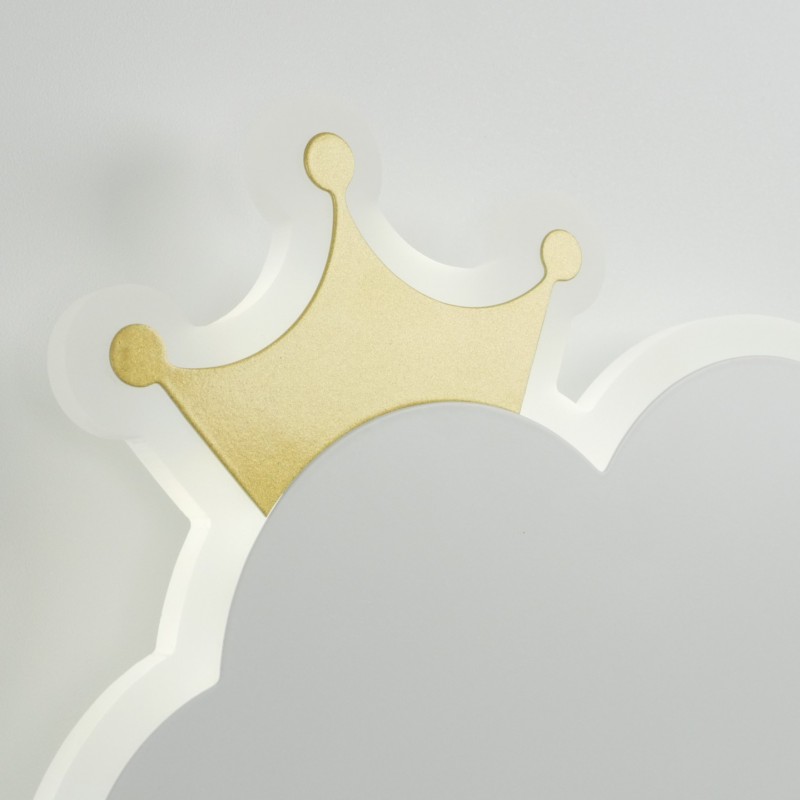 Светильник настенный DZN-8575 БЕЛЫЙ+ЗОЛОТО ` D310*200/H60/1/LED/14W/2800-6500K BABYPIN 25-05