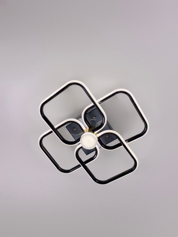 Светильник SPF-37504 BLACK+GOLD/ЧЕРНЫЙ+ЗОЛОТО ` LED ПДУ SPF22-02