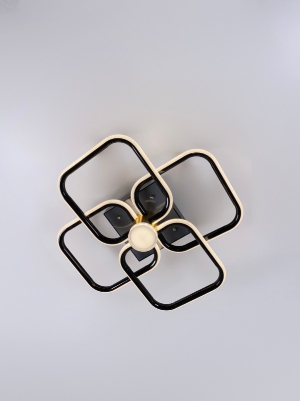 Светильник SPF-37504 BLACK+GOLD/ЧЕРНЫЙ+ЗОЛОТО ` LED ПДУ SPF22-02