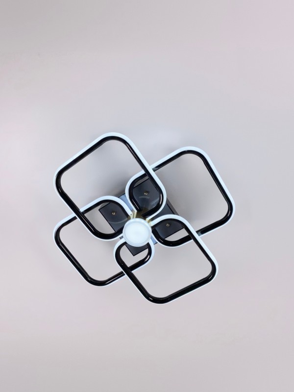 Светильник SPF-37504 BLACK+GOLD/ЧЕРНЫЙ+ЗОЛОТО ` LED ПДУ SPF22-02