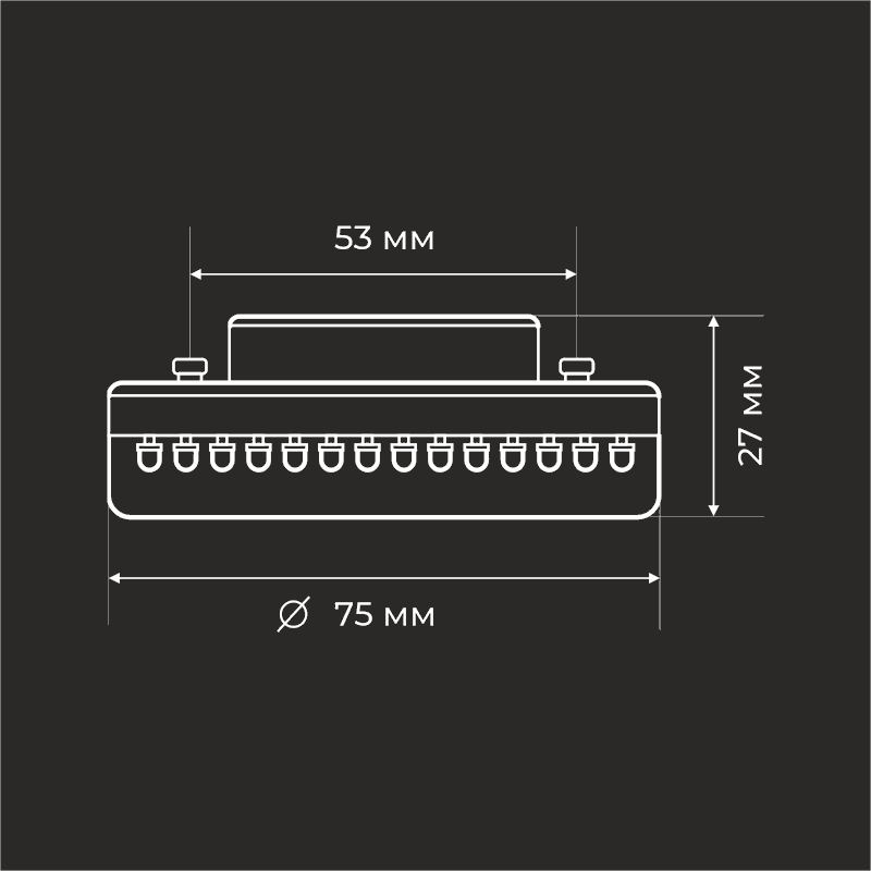 Ecola Light G53 LED 6,0W Tablet 220V 6400K 27x75 матовое стекло 30000h (1 из ч/б уп. по 10)