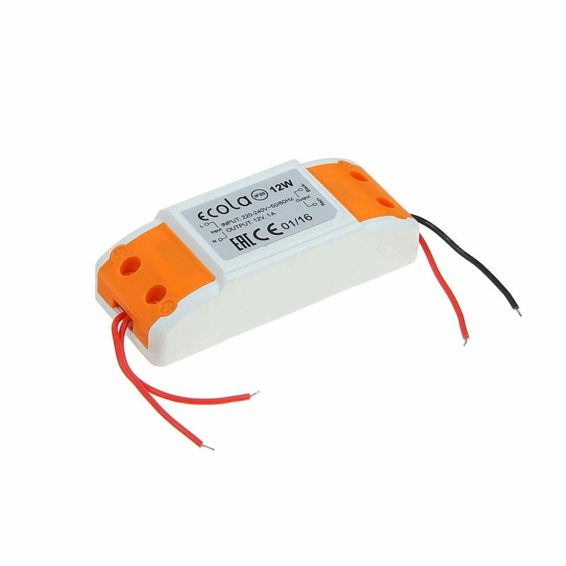 Ecola LED strip Power Supply 12W 220V-12V IP20 блок питания для светодиодной ленты