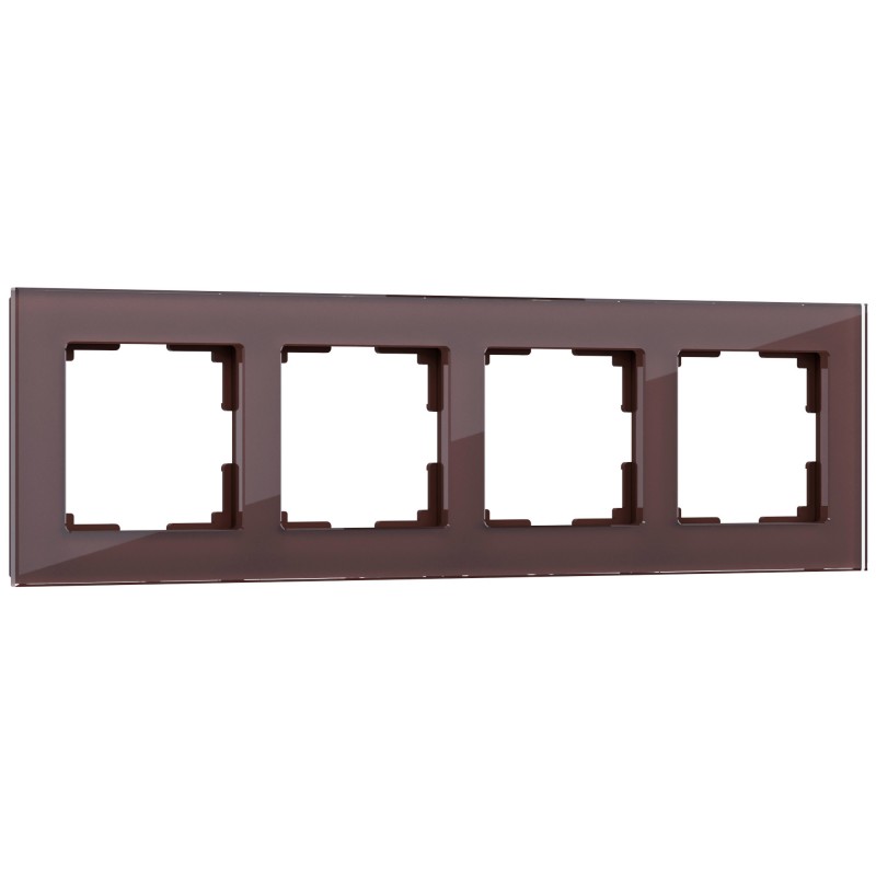 WERKEL Favorit WL01-Frame-04 / Рамка на 4 поста (мокко) a031795 W0041118