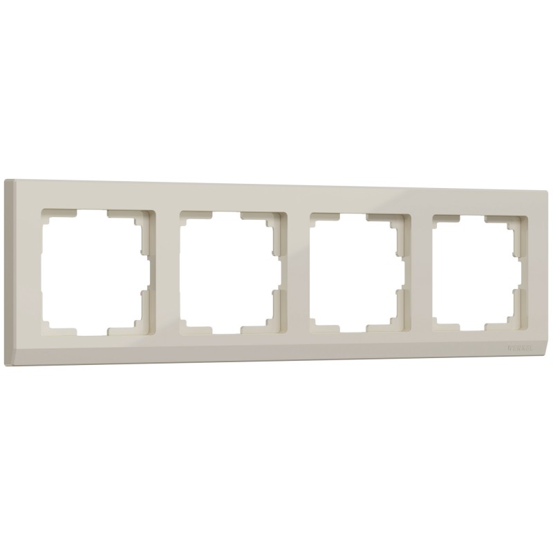 WERKEL Stark WL04-Frame-04-ivory / Рамка на 4 поста (слоновая кость) a028944 W0041803