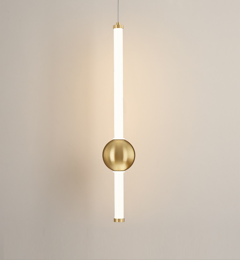 Светильник DZN-24811 БРОНЗА ` D100/H600+1000/1/LED/..W/4500K ECLIPSE 24-10