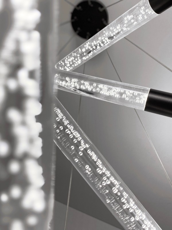 Светильник GL.4222 BLACK/ЧЕРНЫЙ ` D700/H1270/8/LED/24W Cometa SPF10 (1)