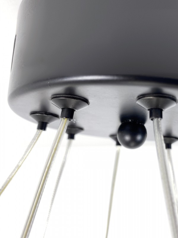 Светильник GL.4222 BLACK/ЧЕРНЫЙ ` D700/H1270/8/LED/24W Cometa SPF10 (1)