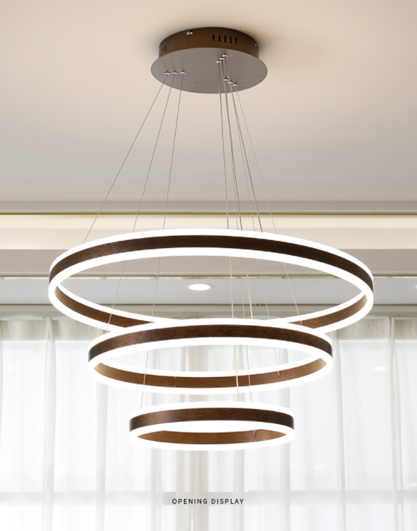 Светильник SP.4241 кофе ` D400+600+800/H1000/3/LED/230W 4000-4500K SPF01 (1 из 2шт в коробке)