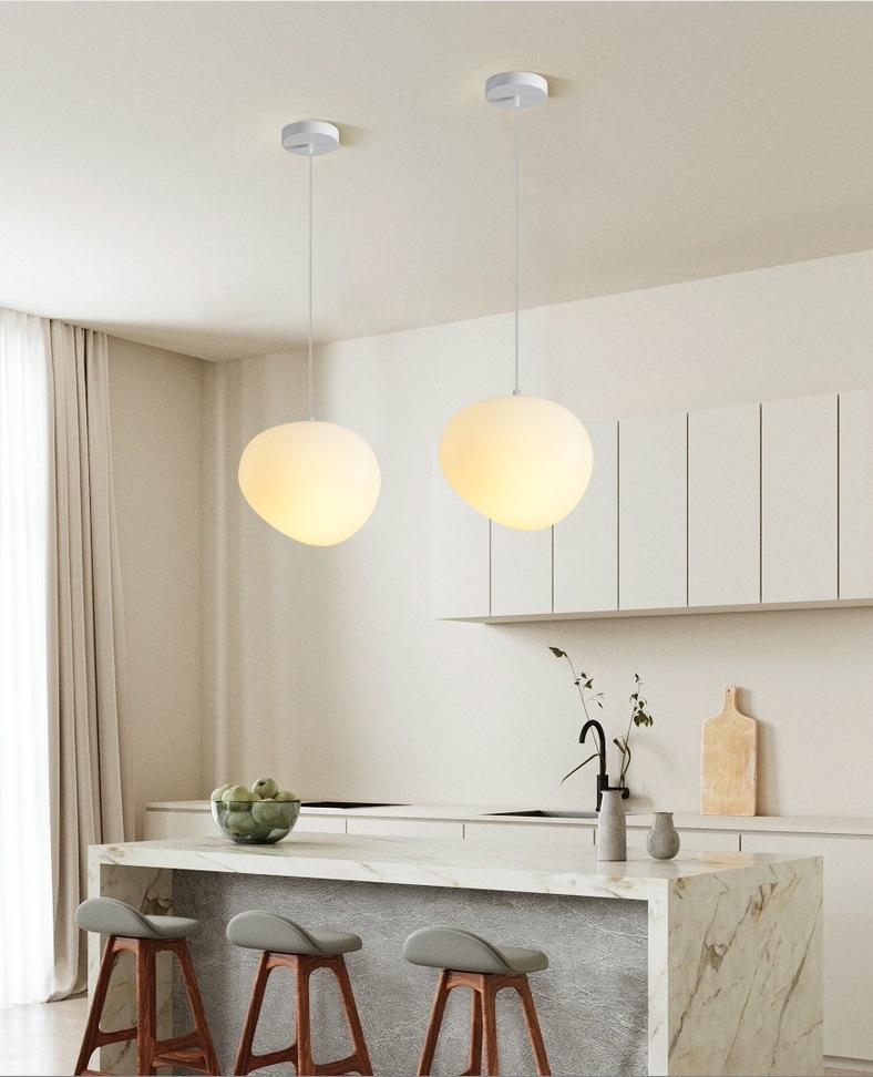 Светильник DZN-45038 БЕЛЫЙ ` D150*130/H1200/1/E27/40W прозрачный провод OVAL