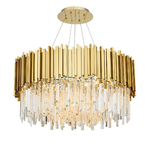 Светильник Elegant Light SPF-4276 GOLD/ЗОЛОТО ` D600/H1000/6/E14/60W 21-11