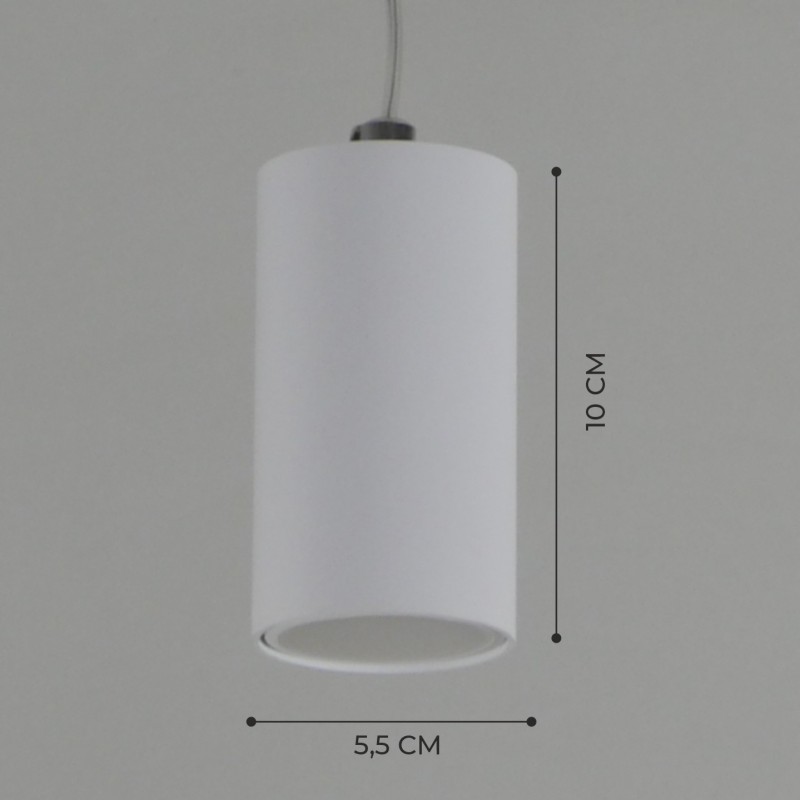 Светильник SPF-4320 WHITE/БЕЛЫЙ ` D55/H100/1/GU10/50W SPF22-01