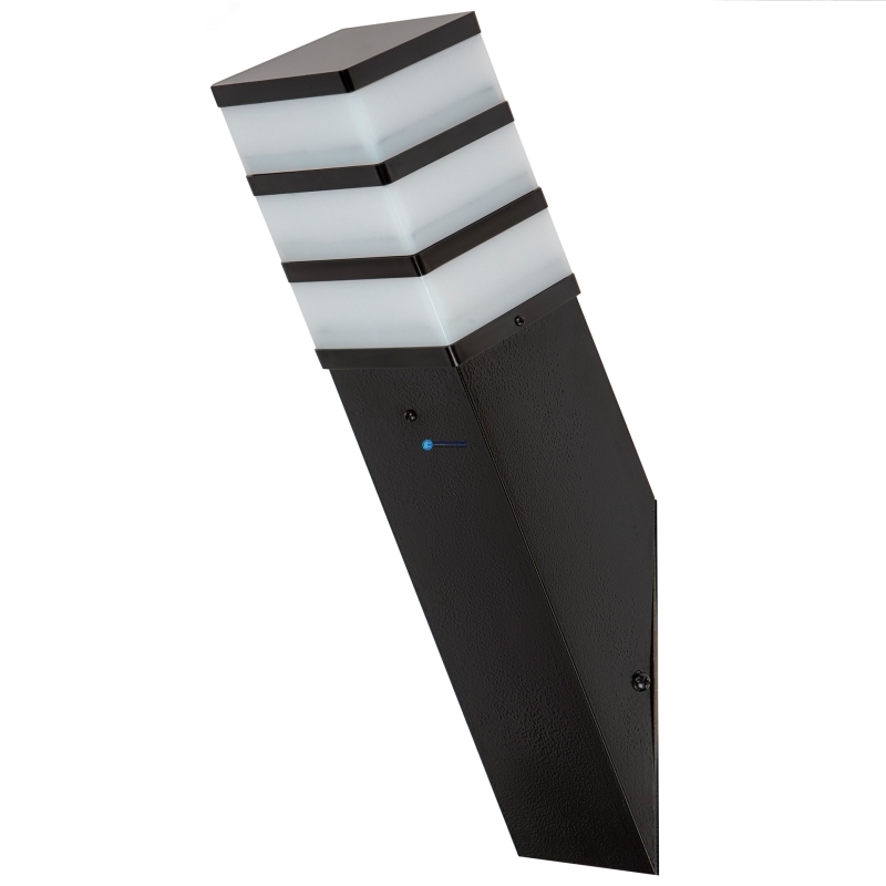 Садово-парковый светильник ЭРА ИНОКС-8420 настенный черный IP54 Е27 max60Вт