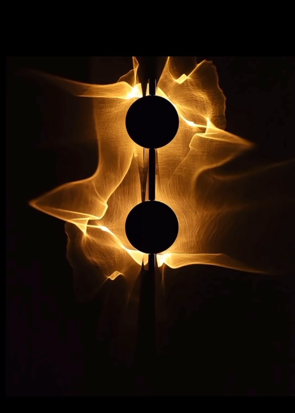 Светильник DZN-50709 РОМ+ЧЕРНЫЙ ` D380*105/H80/2/LED/6W/3000K FRIPPE 25-10