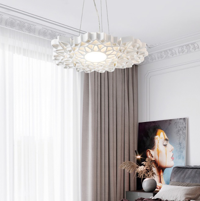 Светильник NOTREDAME DZN-50713 БЕЛЫЙ ` D650*500/H1200/2/LED/30+24W/4000K NOTREDAME by KARMAN