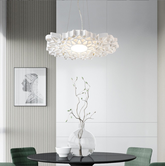 Светильник NOTREDAME DZN-50713 БЕЛЫЙ ` D650*500/H1200/2/LED/30+24W/4000K NOTREDAME by KARMAN