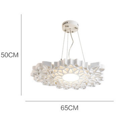 Светильник NOTREDAME DZN-50713 БЕЛЫЙ ` D650*500/H1200/2/LED/30+24W/4000K NOTREDAME by KARMAN