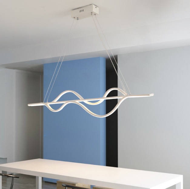 Светильник DZN-5694 БЕЛЫЙ ` D1000*200/H1200/48W/4500K MAGNINA