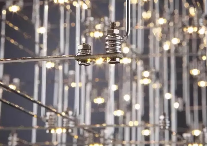 Светильник ElegantLight DZN-5734 МАТ.РОМ ` D600*600/H1500/1/LED/30W/4500K SELENA