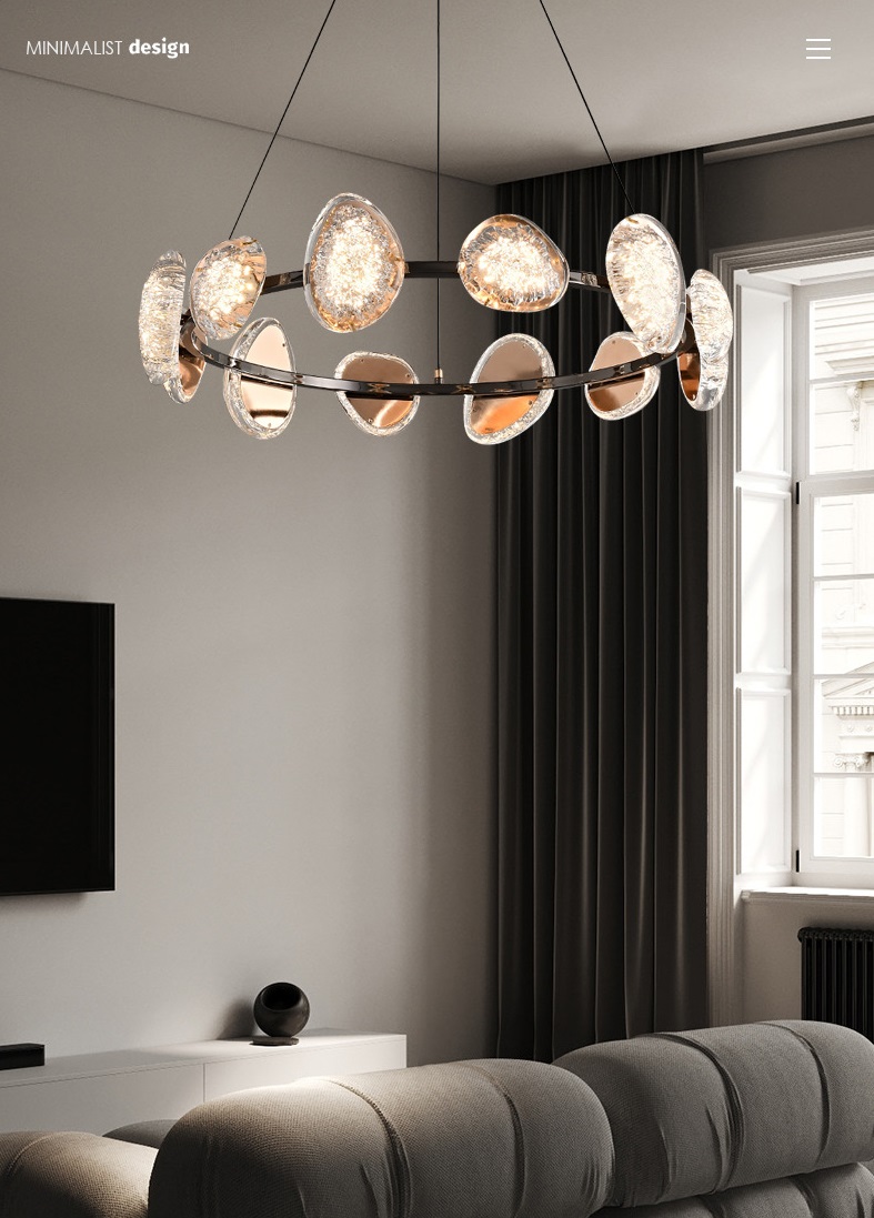 Светильник DZN-52101 ЧЕРНЫЙ/ЗОЛОТО + ПРОЗРАЧНЫЙ ` D780/H260+1500/12/LED/120W/4500K EVIAN LONG