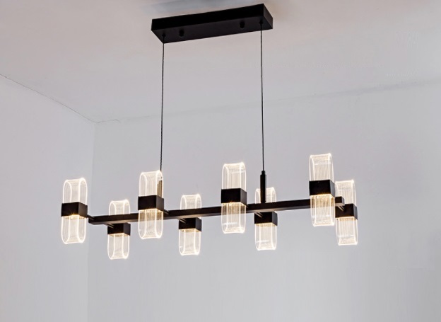 Светильник DZN1-2-66 ЧЕРНЫЙ ` D950*285/H1000/6/LED/48W/4500K ICE