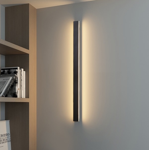 Светильник SPF-4399 BLACK/ЧЕРНЫЙ ` D1200*45/H45/2/LED/28W/5000-5500К SPF22-05