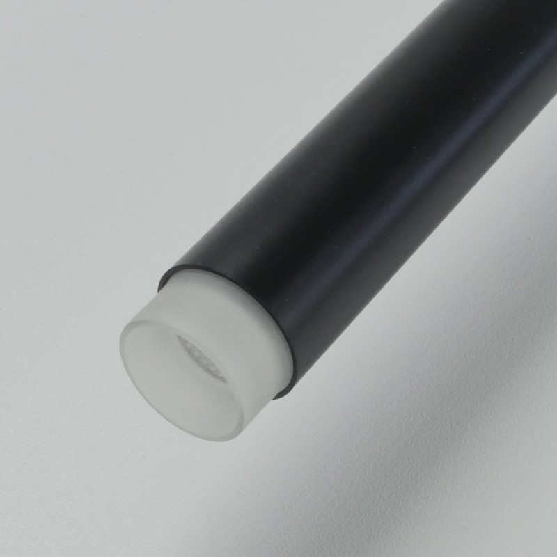 Светильник настенный ElegantLight DZN-4413 BLACK ` D60/H800/2/LED/6W/3000K 22-10 VISION