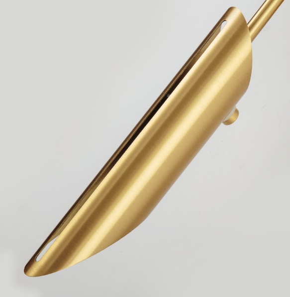 Светильник настенный ElegantLight DZN-4429 БРОНЗА ` D580/H14/2/G9/4500K 25-10