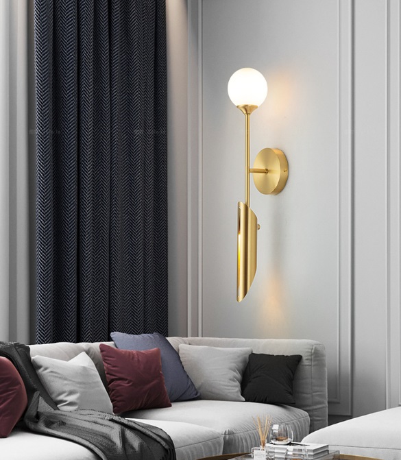 Светильник настенный ElegantLight DZN-4429 БРОНЗА ` D580/H14/2/G9/4500K 25-10