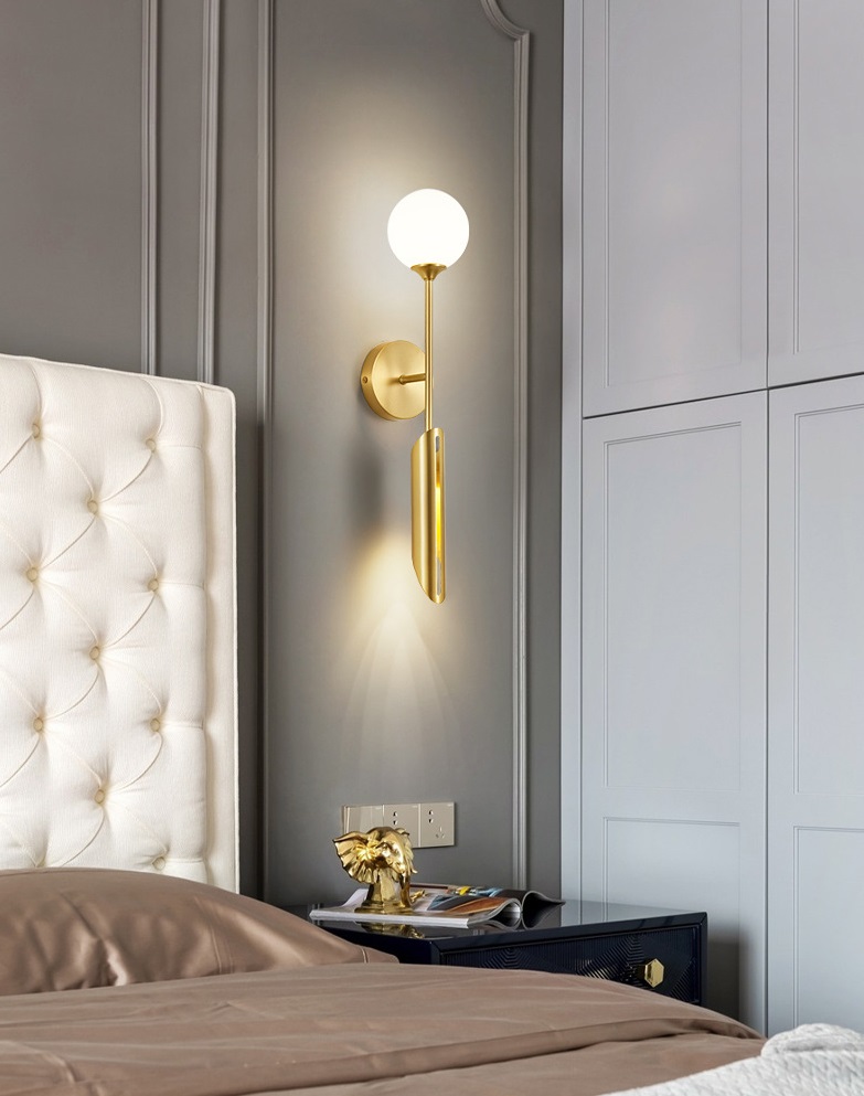 Светильник настенный ElegantLight DZN-4429 БРОНЗА ` D580/H14/2/G9/4500K 25-10