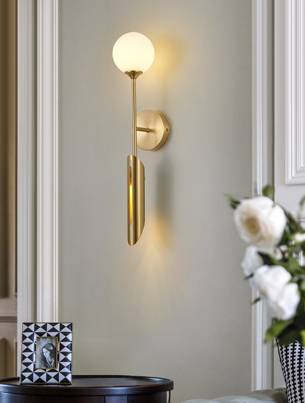 Светильник настенный ElegantLight DZN-4429 БРОНЗА ` D580/H14/2/G9/4500K 25-10