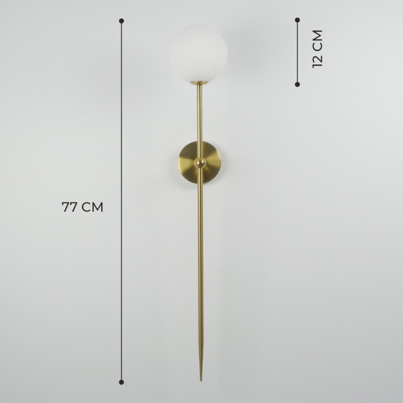 Светильник настенный ElegantLight DZN-4431 БРОНЗА ` D770/H120/1/G9/30W GRACE 22-12