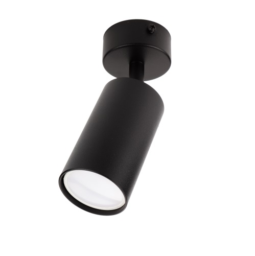 Светильник SPF-4448 ЧЕРНЫЙ D55/H165/1/GU10/50W без лампы 24-12 (1/50)