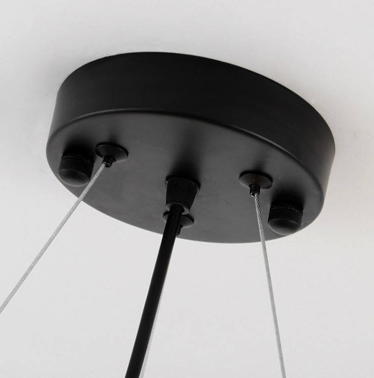 Светильник DZN2-2-119 ЧЕРНЫЙ ` D690/H1200/25/G4/75W